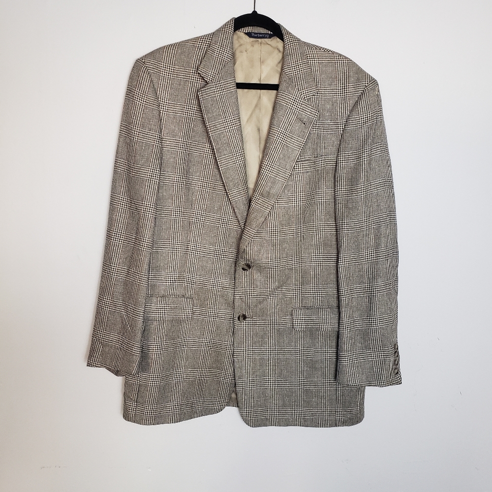 Burberrys vintage blazer 2 button sport coat